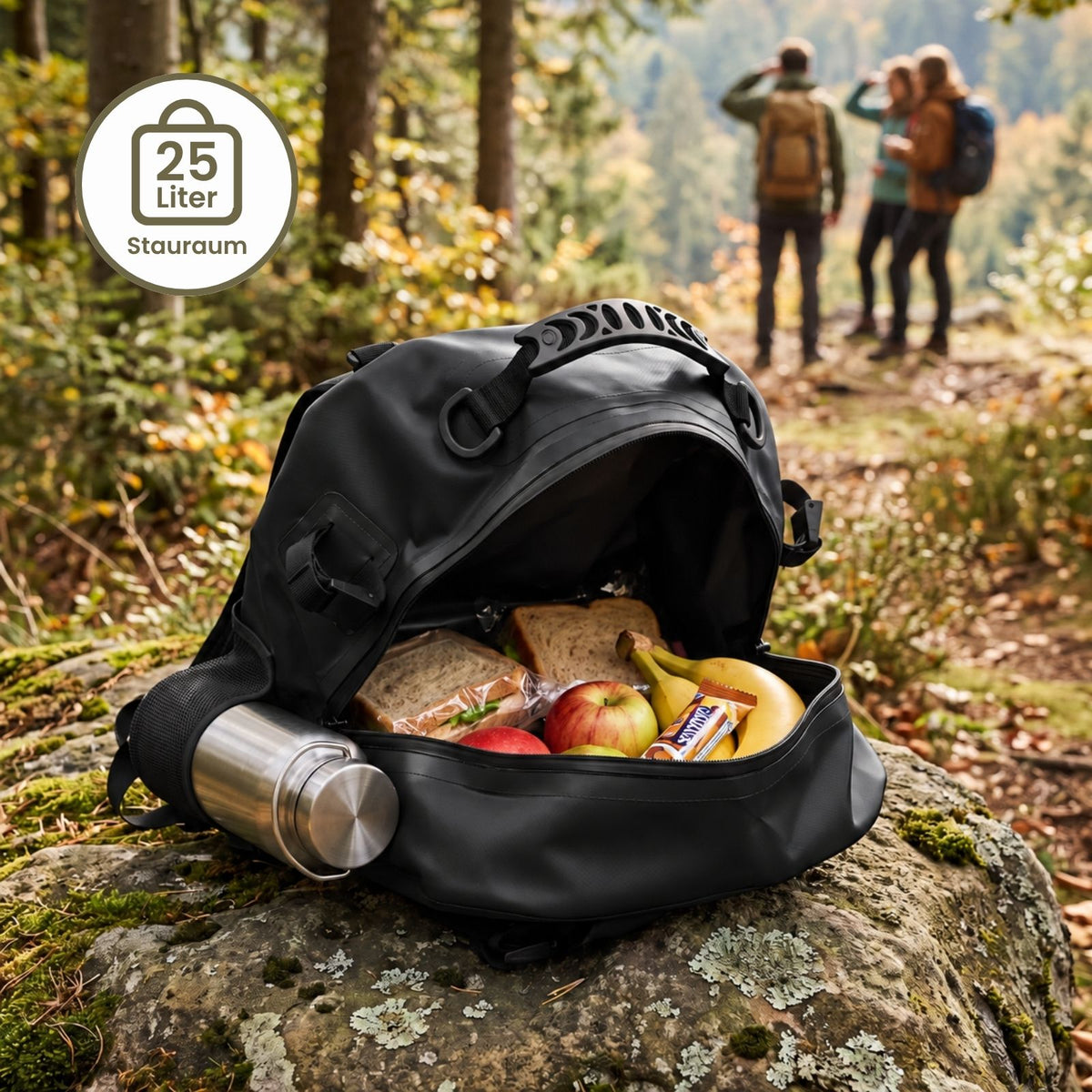 Wasserdichter Angelrucksack Tackle Bag Angeltasche Ködertasche