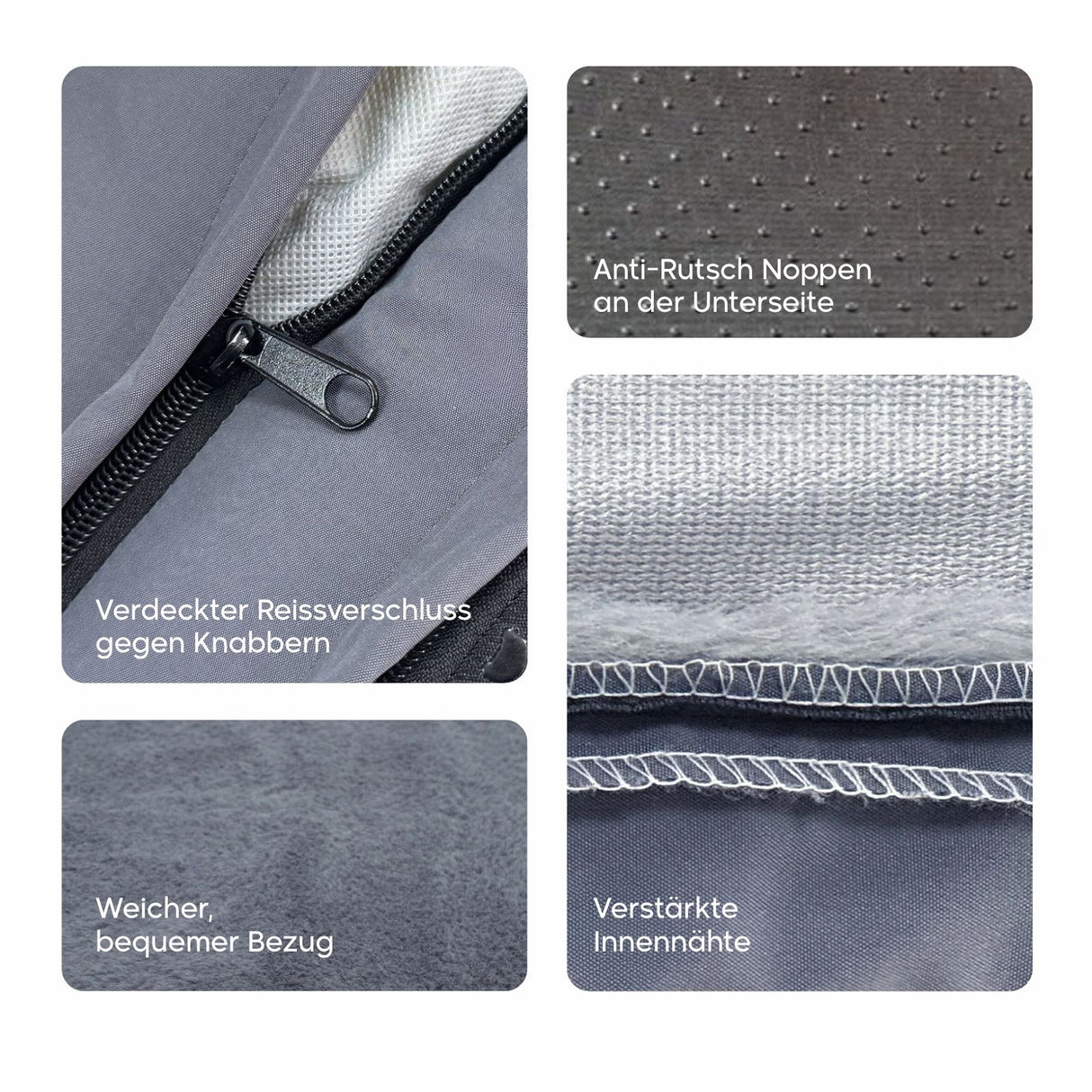 Hundebett Grösse M Schlafplatz Kuschelbett Haustierbett Liegeplatz