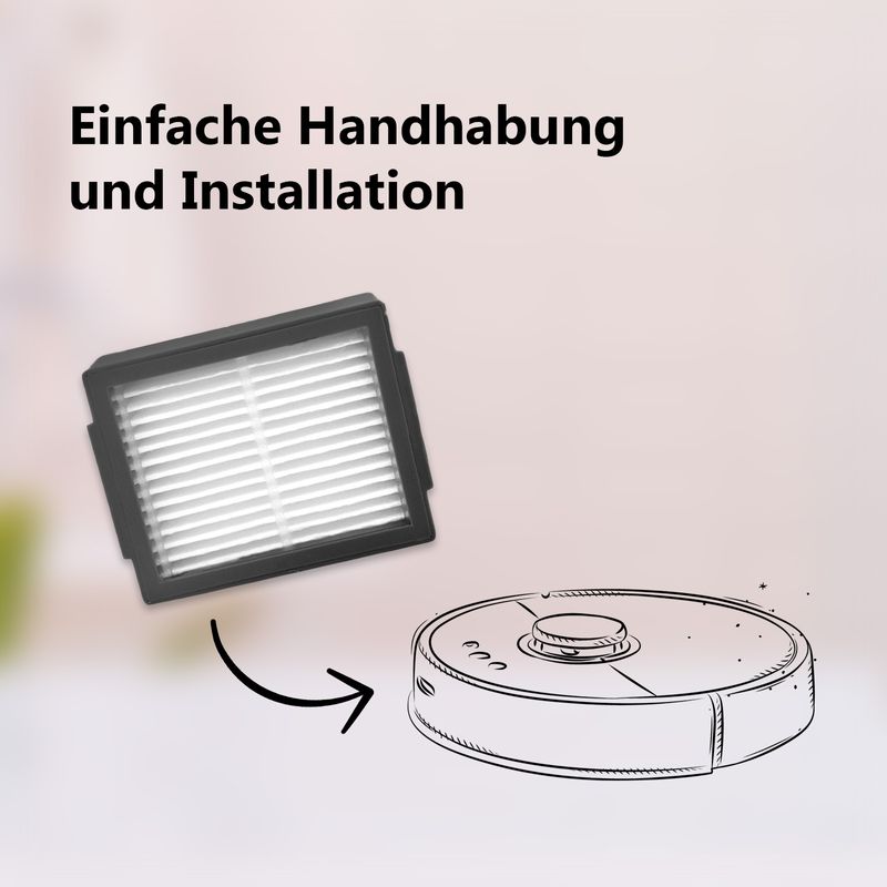 Alternativer Filter zu iRobot Roomba Serie e i j