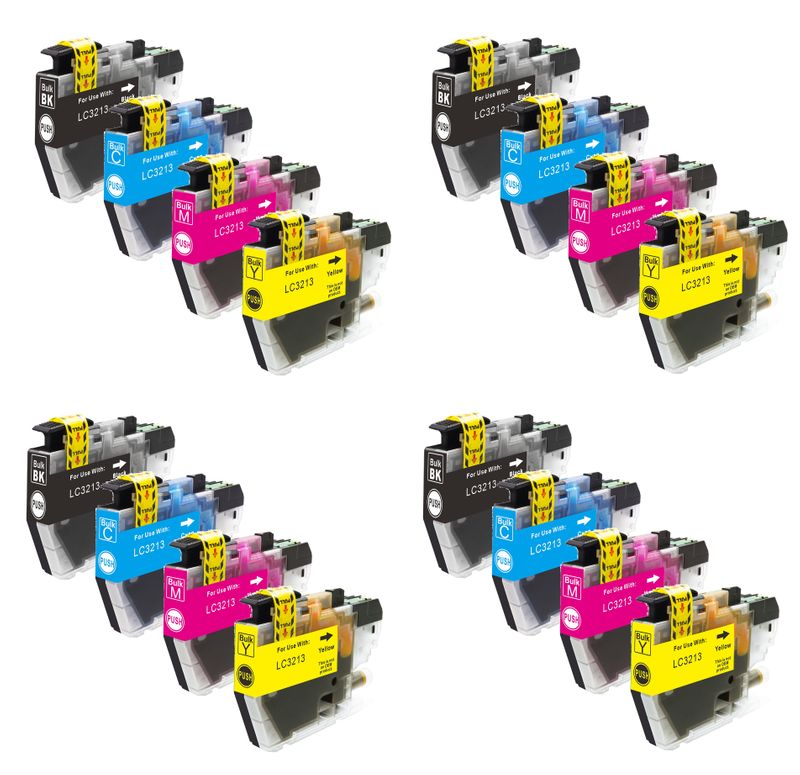 Alternative Tintenpatrone zu Brother LC-3213 CMYK