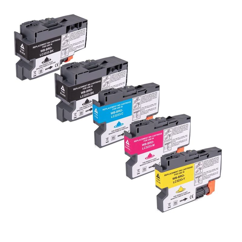 Alternative Tintenpatrone zu Brother LC-3233 CMYK
