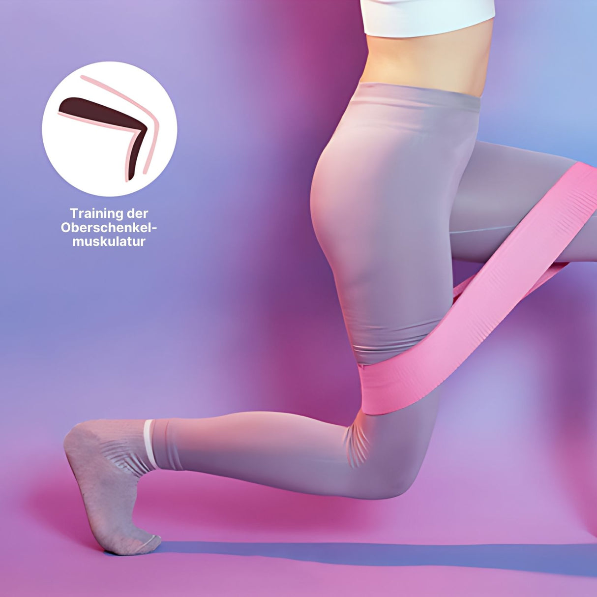 Hip-Resistance-Band Booty-Band Glute-Band Fitnessband Trainingsband