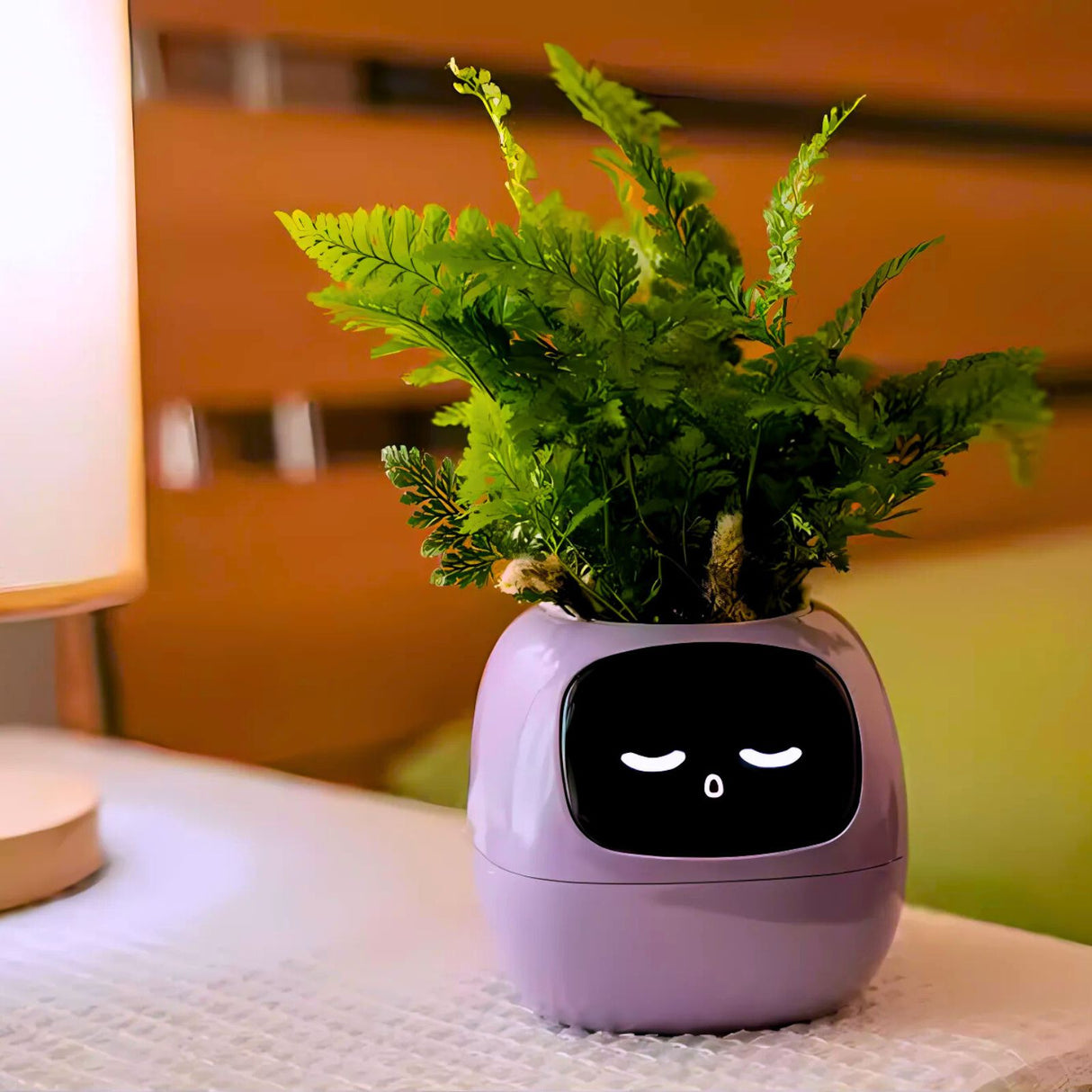 Ivy Smart Planter Smarter Blumentopf Elektronischer Blumentopf Smart Plant Pot USB-Pflanzenübertopf