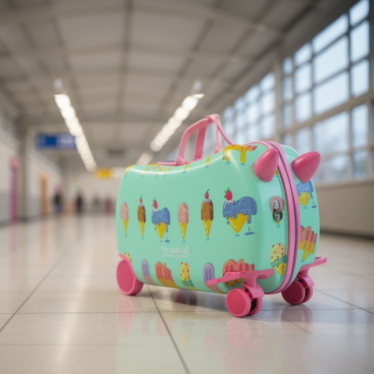 Kinderkoffer Reisegepäck Hartschalenkoffer Kindertrolley Koffer