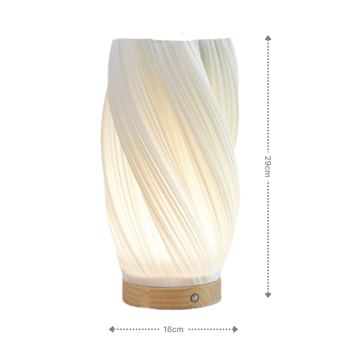 LED-Dekoleuchte Tischlampe Tischleuchte Blumenvase 3D-Vase Deko-Vase