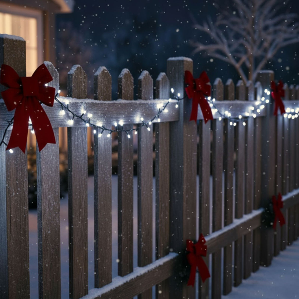 Erweiterbare LED-Lichterkette 9.7m mit Steckverbindung Verlängerung