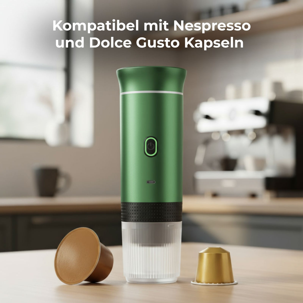 Kaffeemaschine tragbar Kaffeeautomat Reisekaffeemaschine Espressokocher