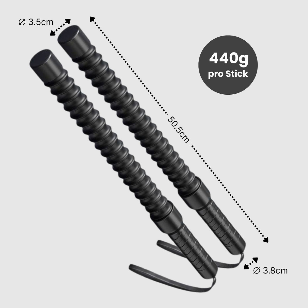 Seilloses Battle Rope Battle-Rope-Sticks Gewichts Griffe Air Rope