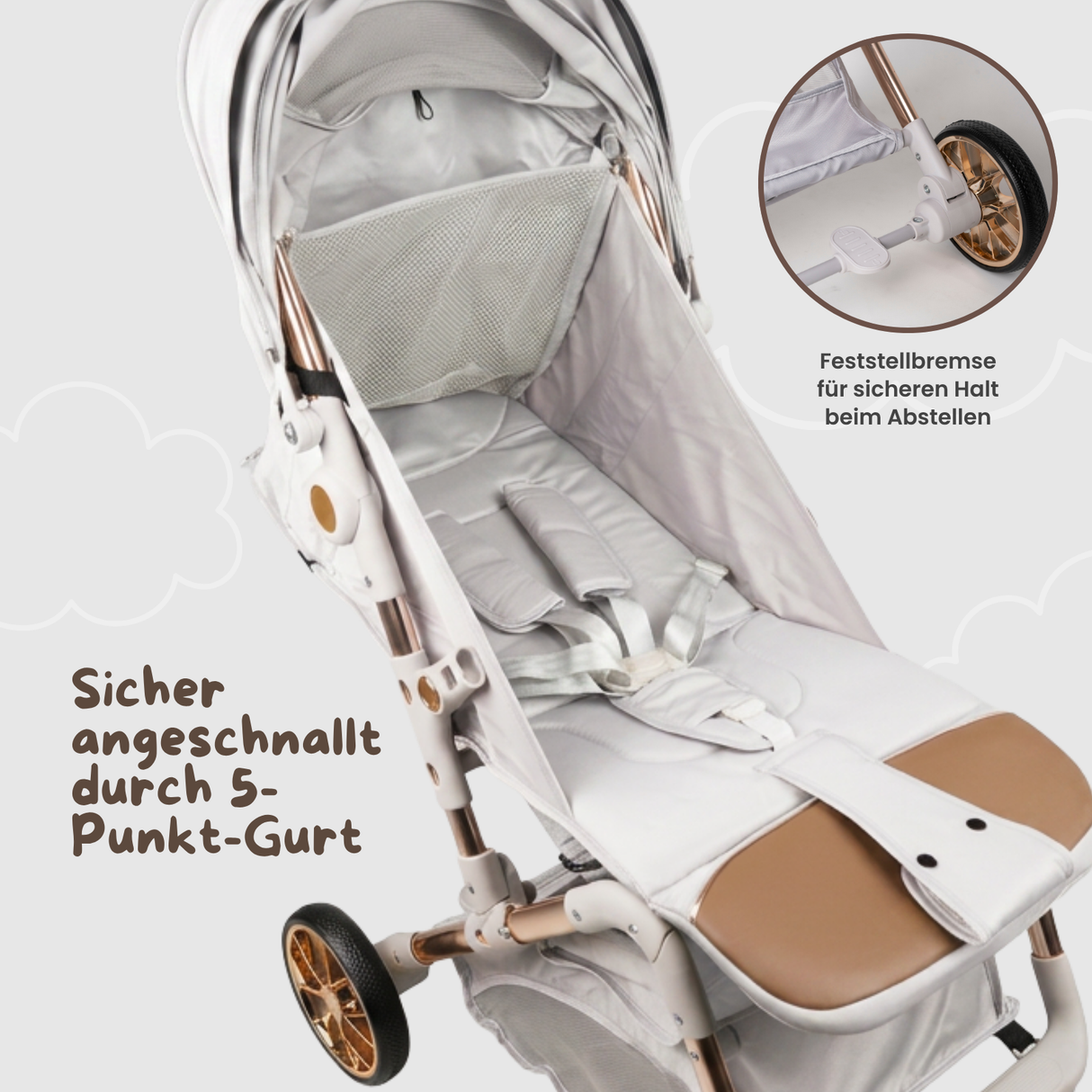 Kinderwagen Reisebuggy Kinderbuggy Babywagen Stroller Klappbuggy
