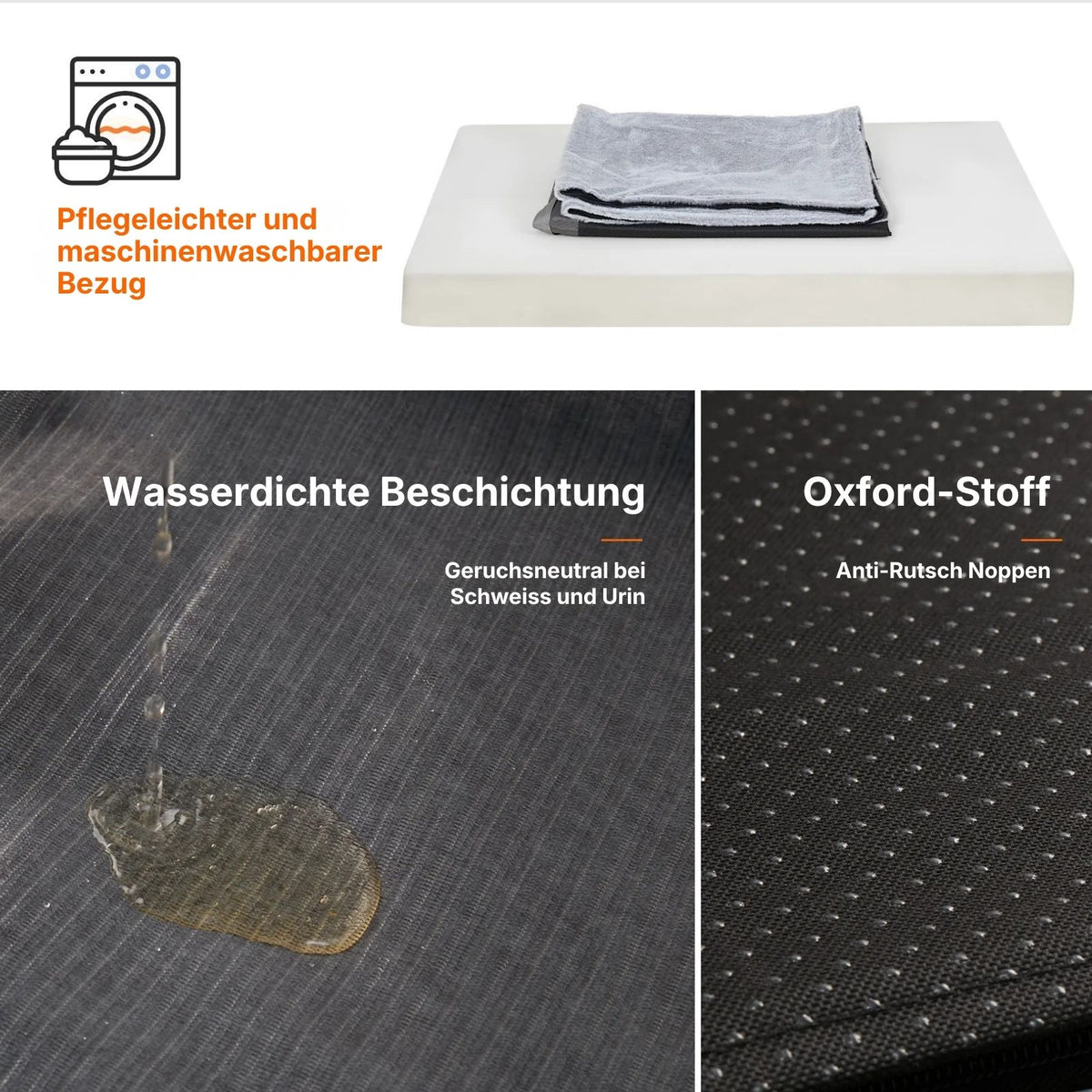 Hundebett Grösse L Plüschbett Hundematratze Haustierbett Schlafplatz