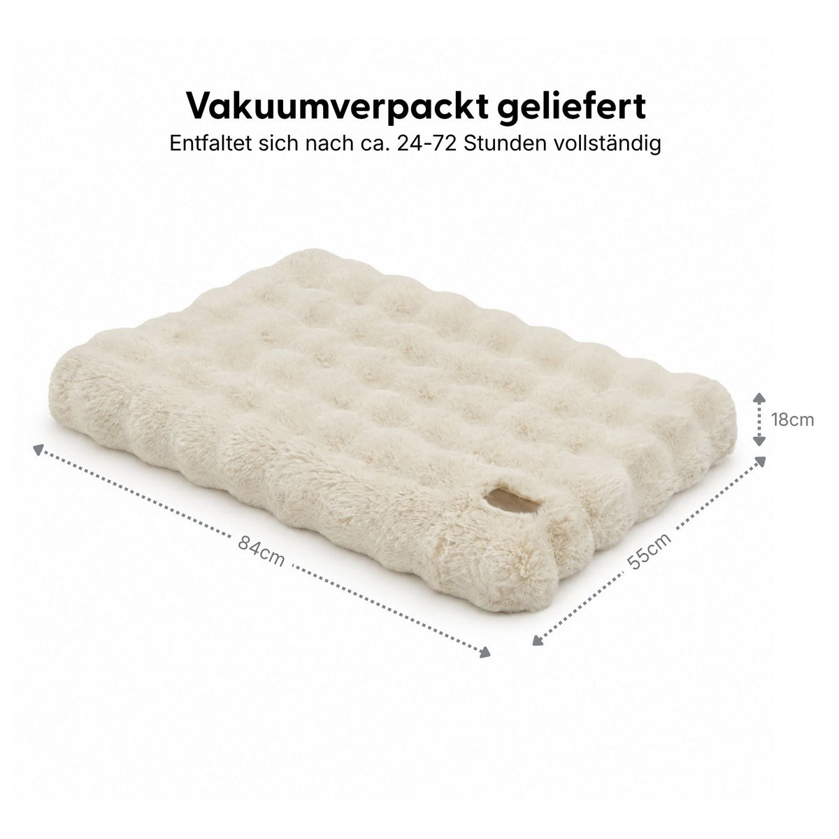 Kuschelbett Grösse L Hundekissen Schlafplatz Haustierbett Hundebett