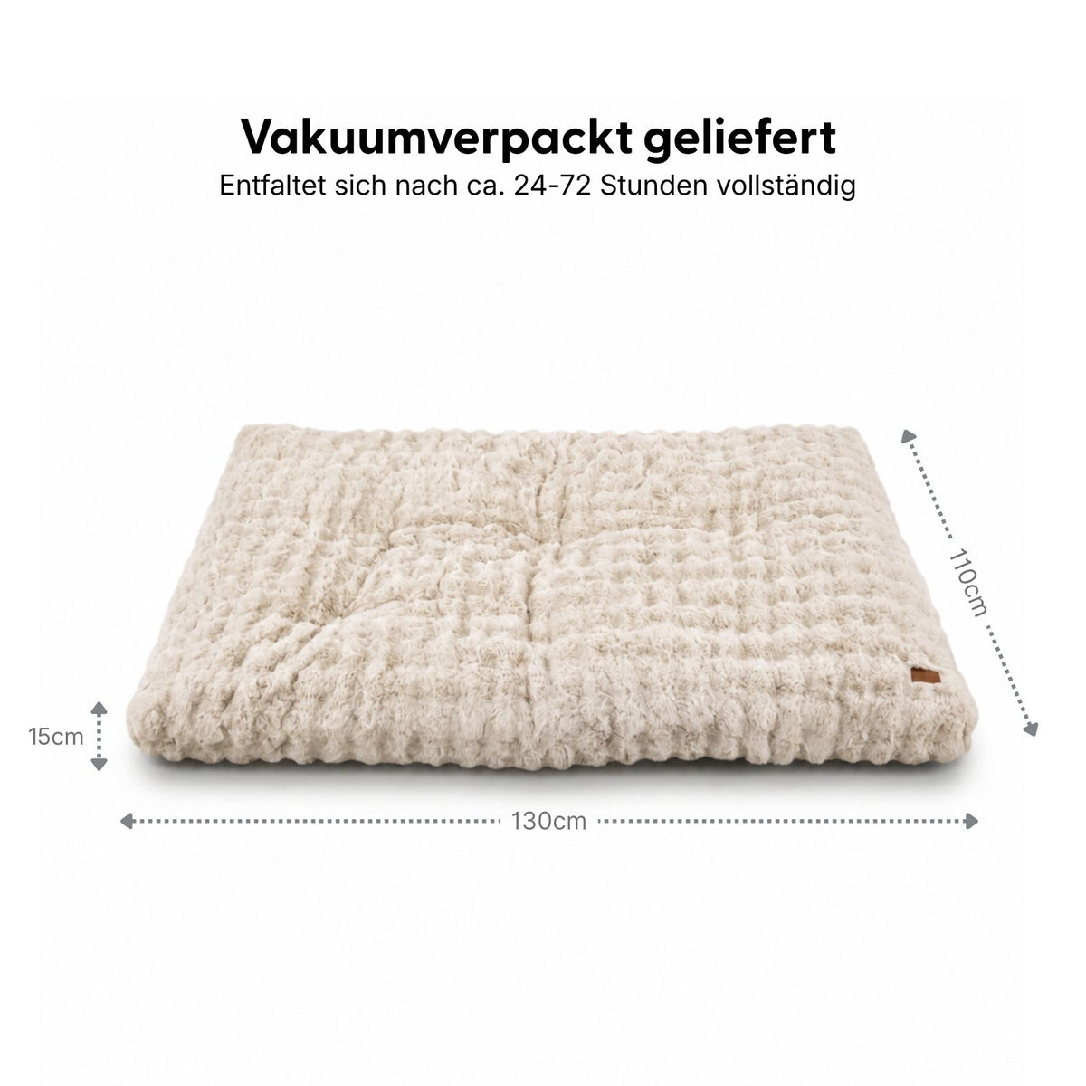 Kuschelbett Grösse 3XL Hundebett Hundekissen Schlafplatz Haustierbett
