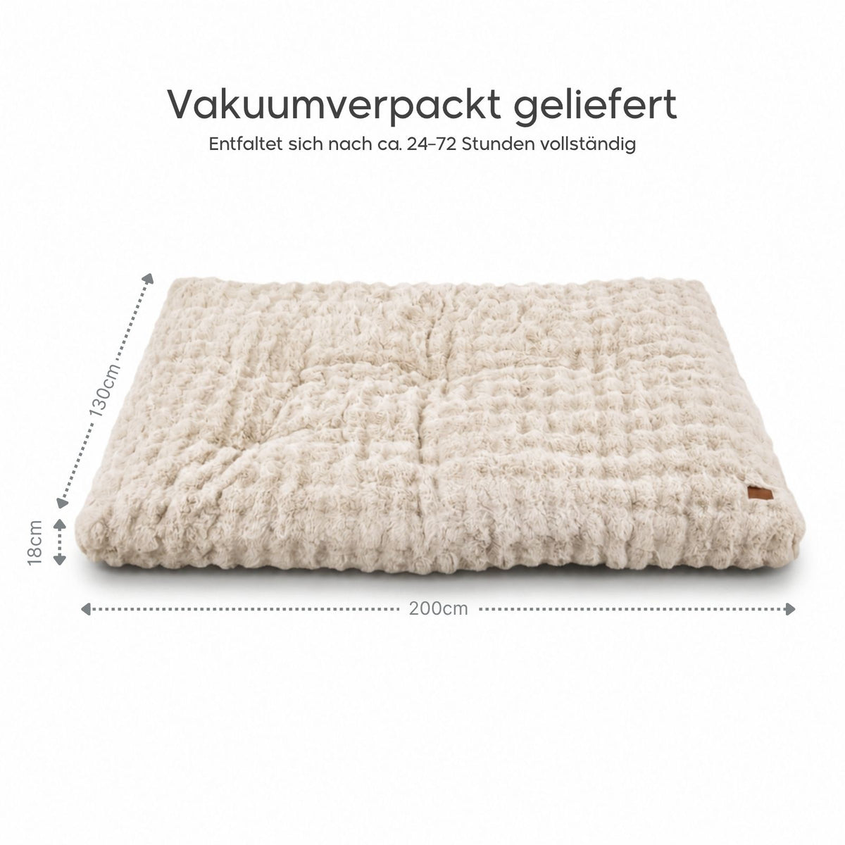 Kuschelbett Grösse 4XL Hundebett Schlafplatz Hundekissen Haustierbett