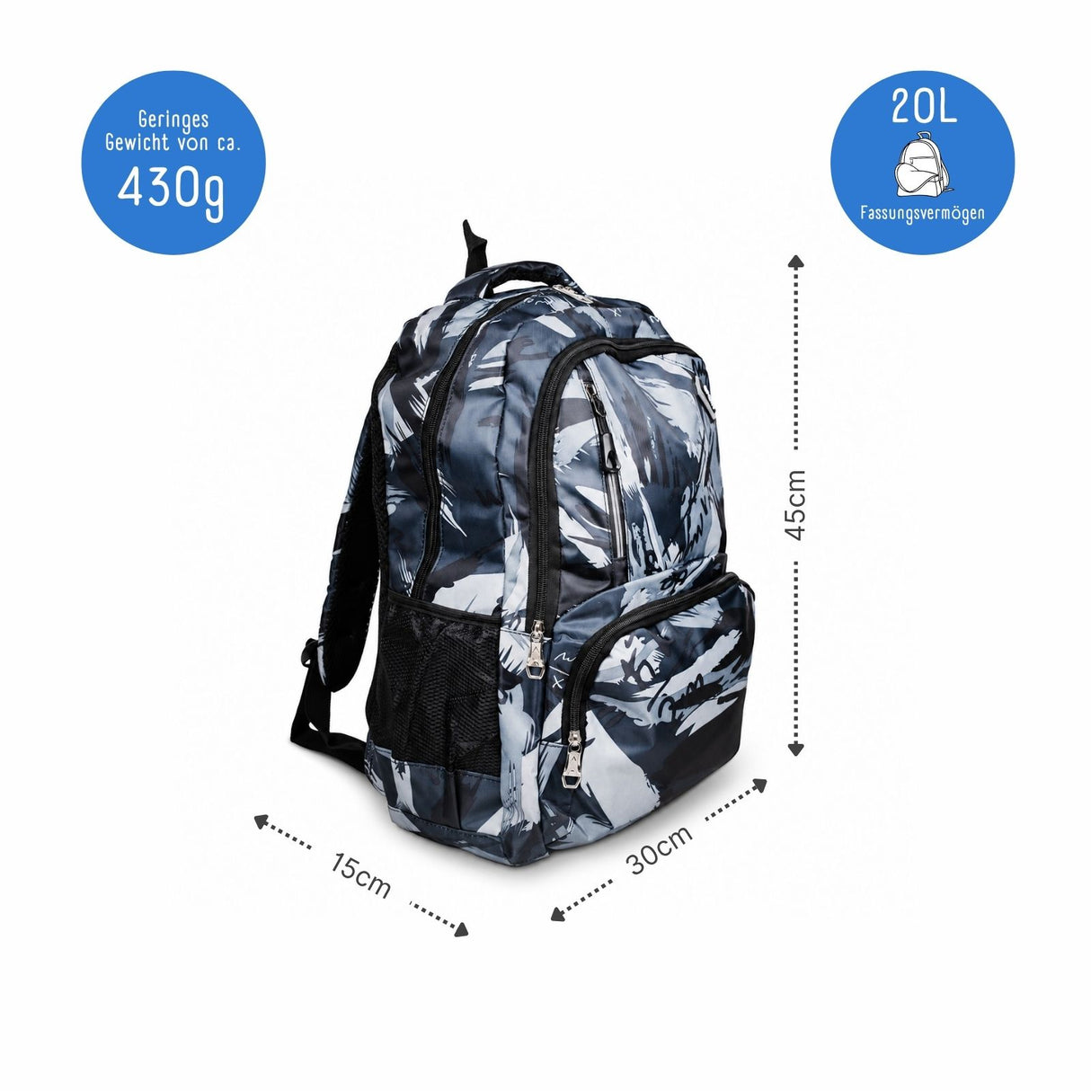 Schulrucksack Teenager-Rucksack Schulranzen Schulthek Schuelzgi