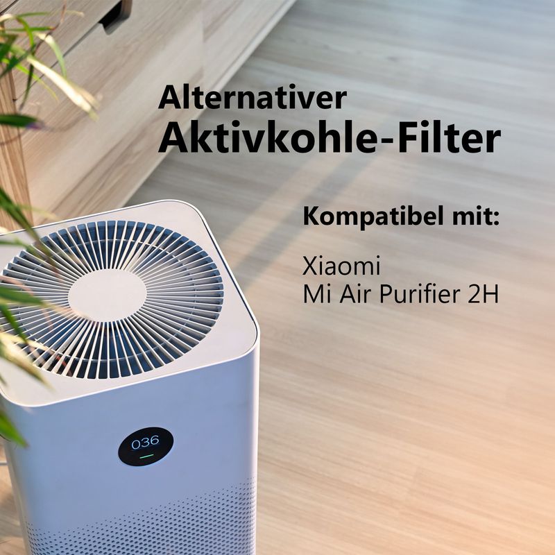 Alternativer Aktivkohlefilter zu Xiaomi Mi Air Purifier 2H