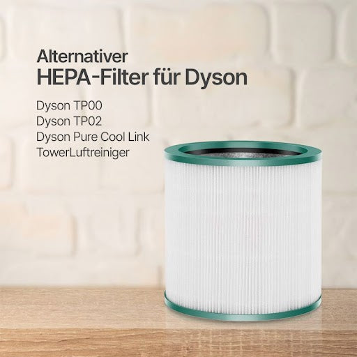 Alternativer HEPA-Filter Ersatzfilter zu Dyson Luftreiniger TP00 TP02