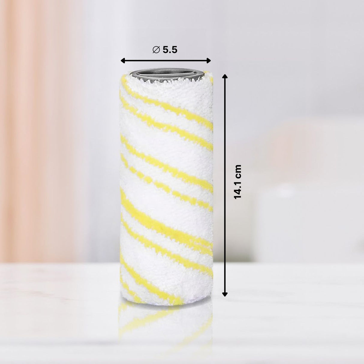 2er-Set Alternative Mikrofaserwalzen für Kärcher Reiniger FC3 FC4 FC5 FC7
