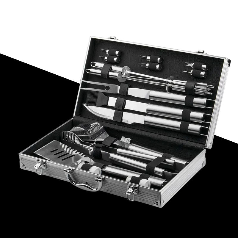 Grillbesteck Grillkoffer Grillset Grillausstattung Grillzubehör