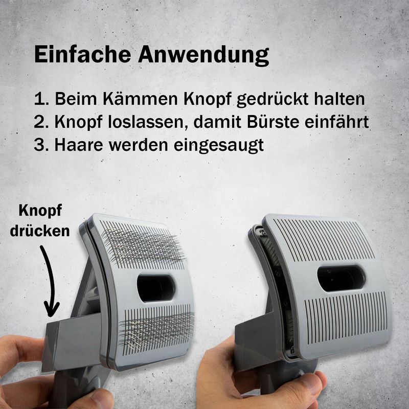 Alternative Fellbürste Tierhaarbürste zur Dyson DC-Serie