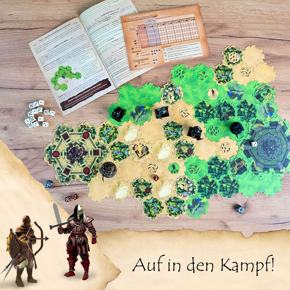 Tactical Table War - Das taktische Basisbau-Tabletop-Brettspiel