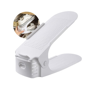 Schuhstapler Schuhregal Schuh-Organizer Schuhhalter Schuhschrank Schuhhalterung