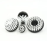 4-tlg. Nylonbürsten-Set Bürstenaufsatz für Akkuschrauber/Bohrmaschine