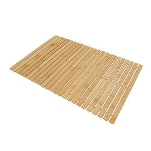 Bambus Badteppich Bamboo Fussmatte Badematte Badezimmerläufer