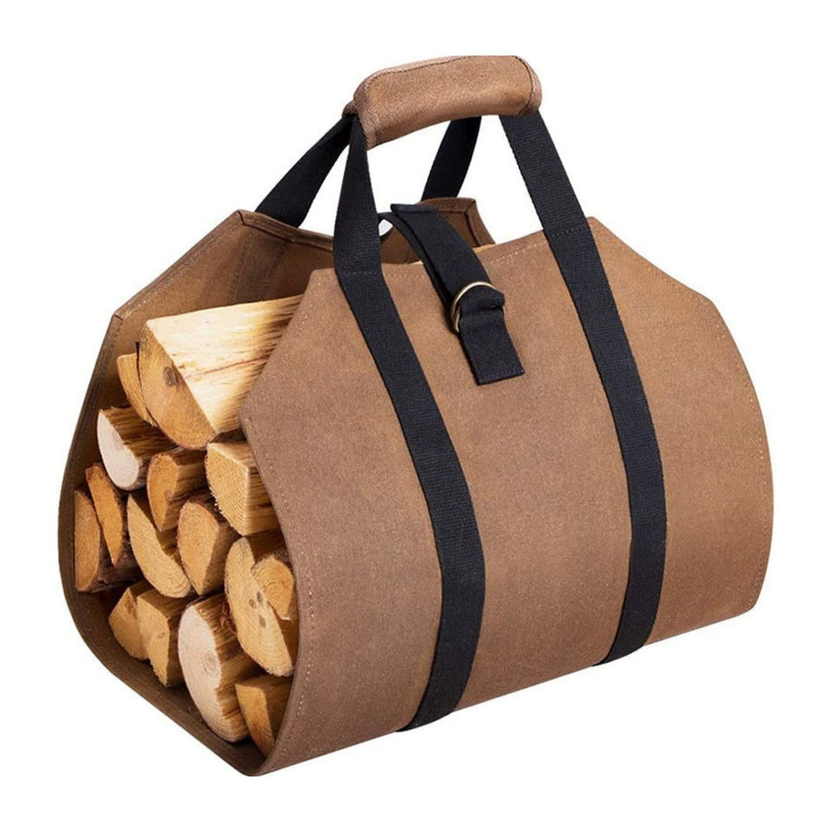Brennholz-Tragehilfe Holztragetasche Kamintasche Outdoor-Holztrage