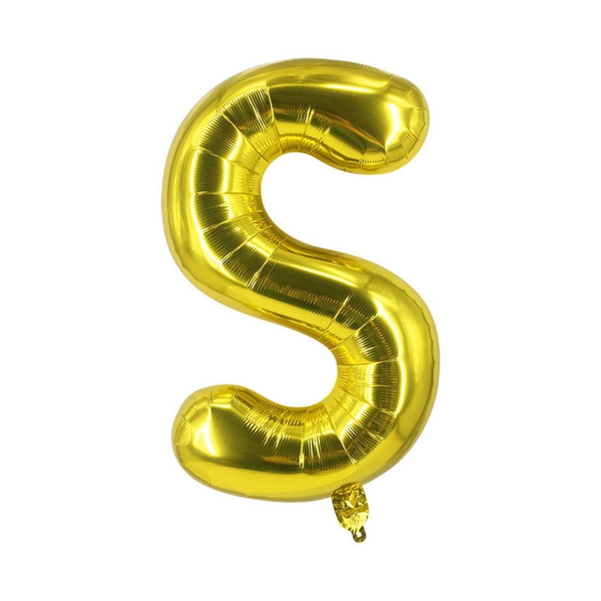 Buchstabenballon S Golden Geburtstagsparty Ballon Folienballon 80cm