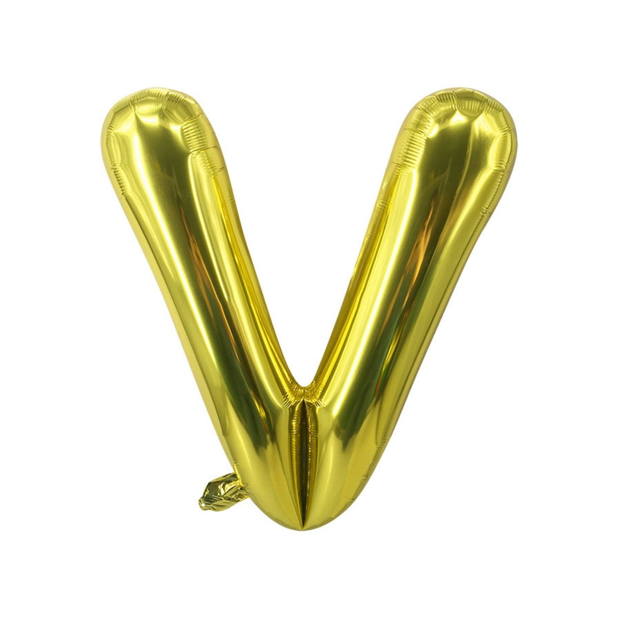 Buchstabenballon V Golden Geburtstagsparty Ballon Folienballon 80cm