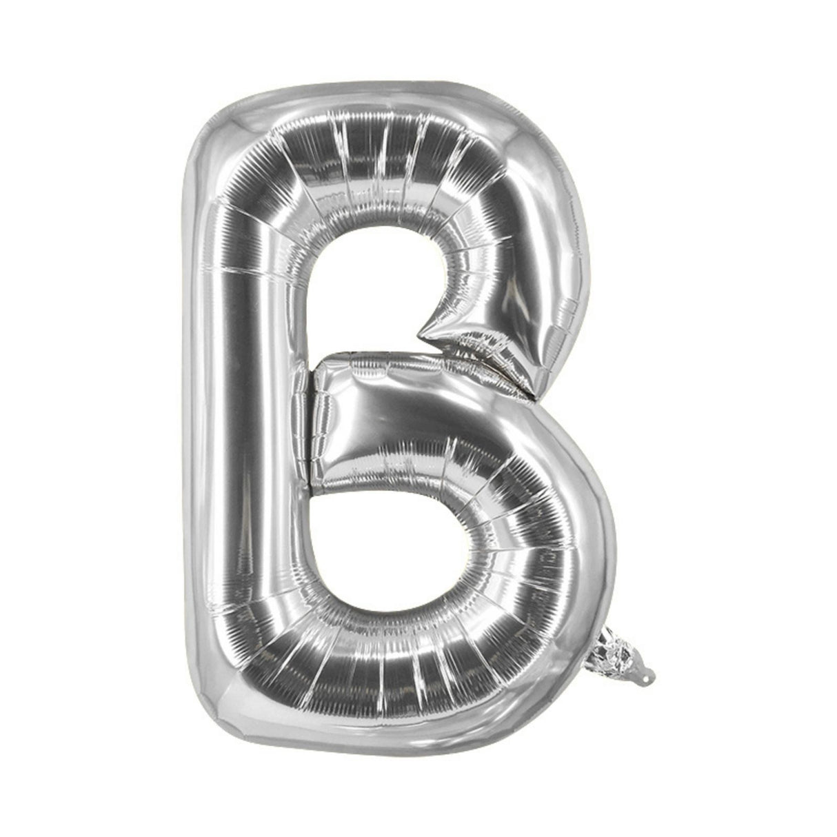 Buchstabenballon B Silbrig Geburtstagsparty Ballon Folienballon 80cm