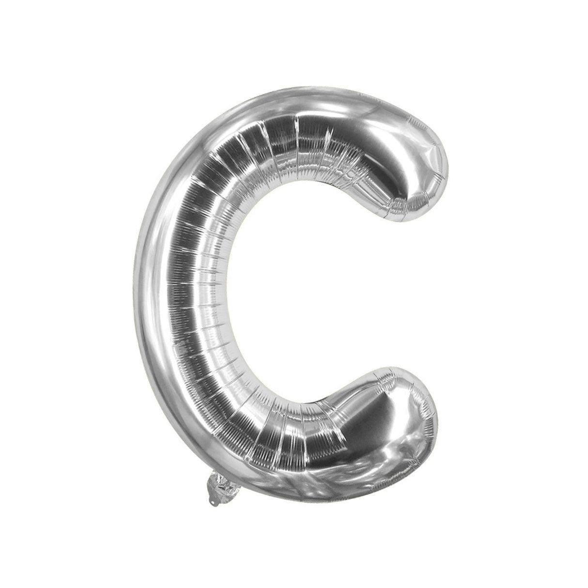 Buchstabenballon C Silbrig Geburtstagsparty Ballon Folienballon 80cm