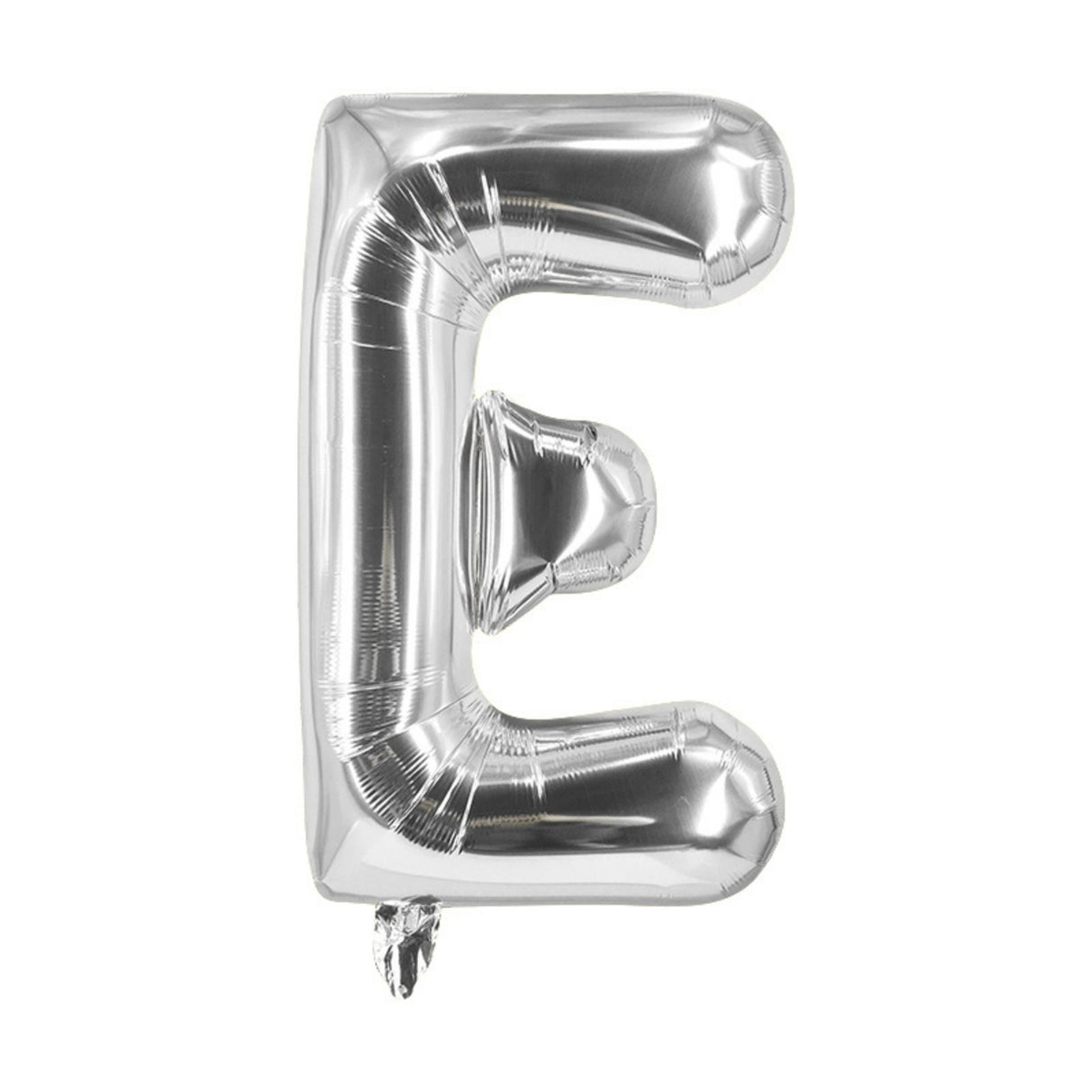 Buchstabenballon E Silbrig Geburtstagsparty Ballon Folienballon 80cm