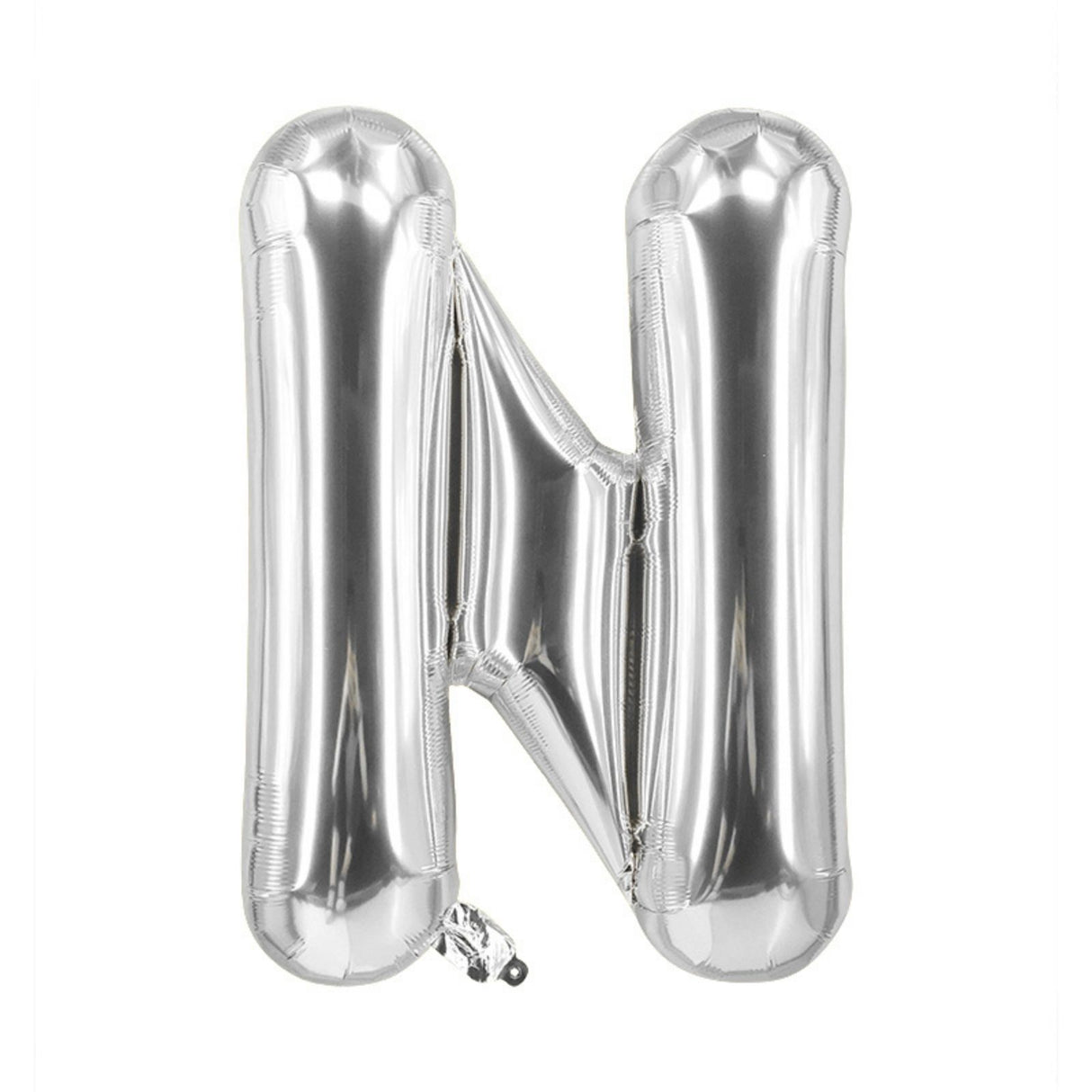 Buchstabenballon N Silbrig Geburtstagsparty Ballon Folienballon 80cm