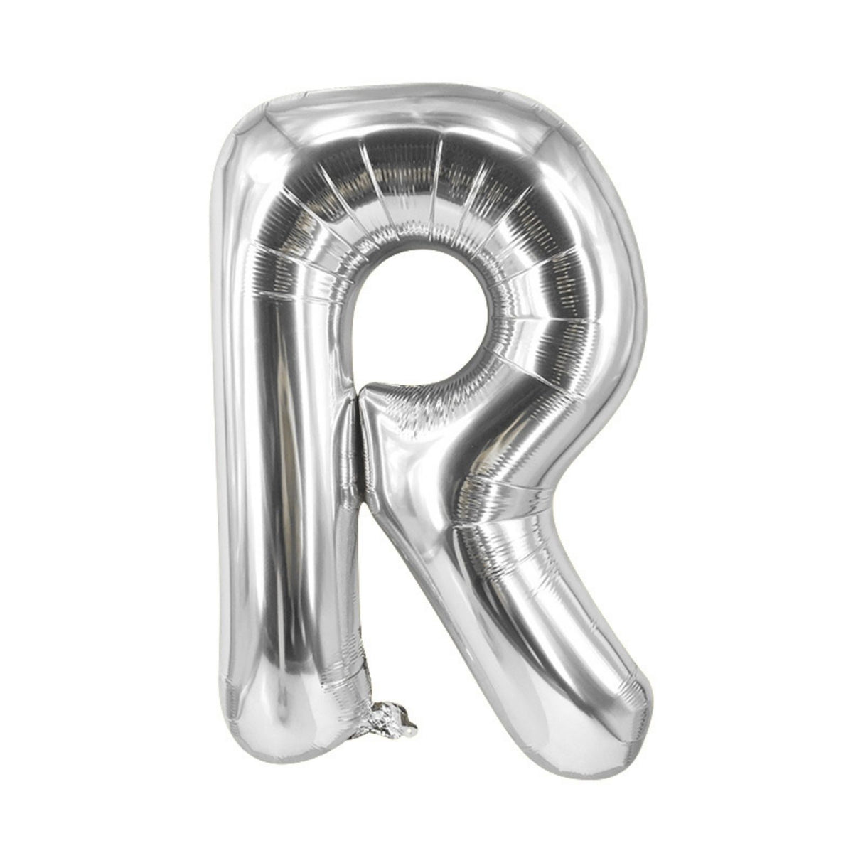 Buchstabenballon R Silbrig Geburtstagsparty Ballon Folienballon 80cm