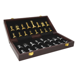 Schach Schachkoffer Schachbox Schachspiel-Koffer Schachbrett-Box