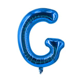 Buchstabenballon G Blau Geburtstagsparty Ballon Folienballon 80cm