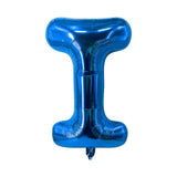 Buchstabenballon I Blau Geburtstagsparty Ballon Folienballon 80cm