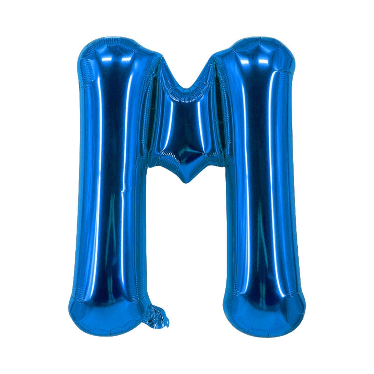 Buchstabenballon M Blau Geburtstagsparty Ballon Folienballon 80cm