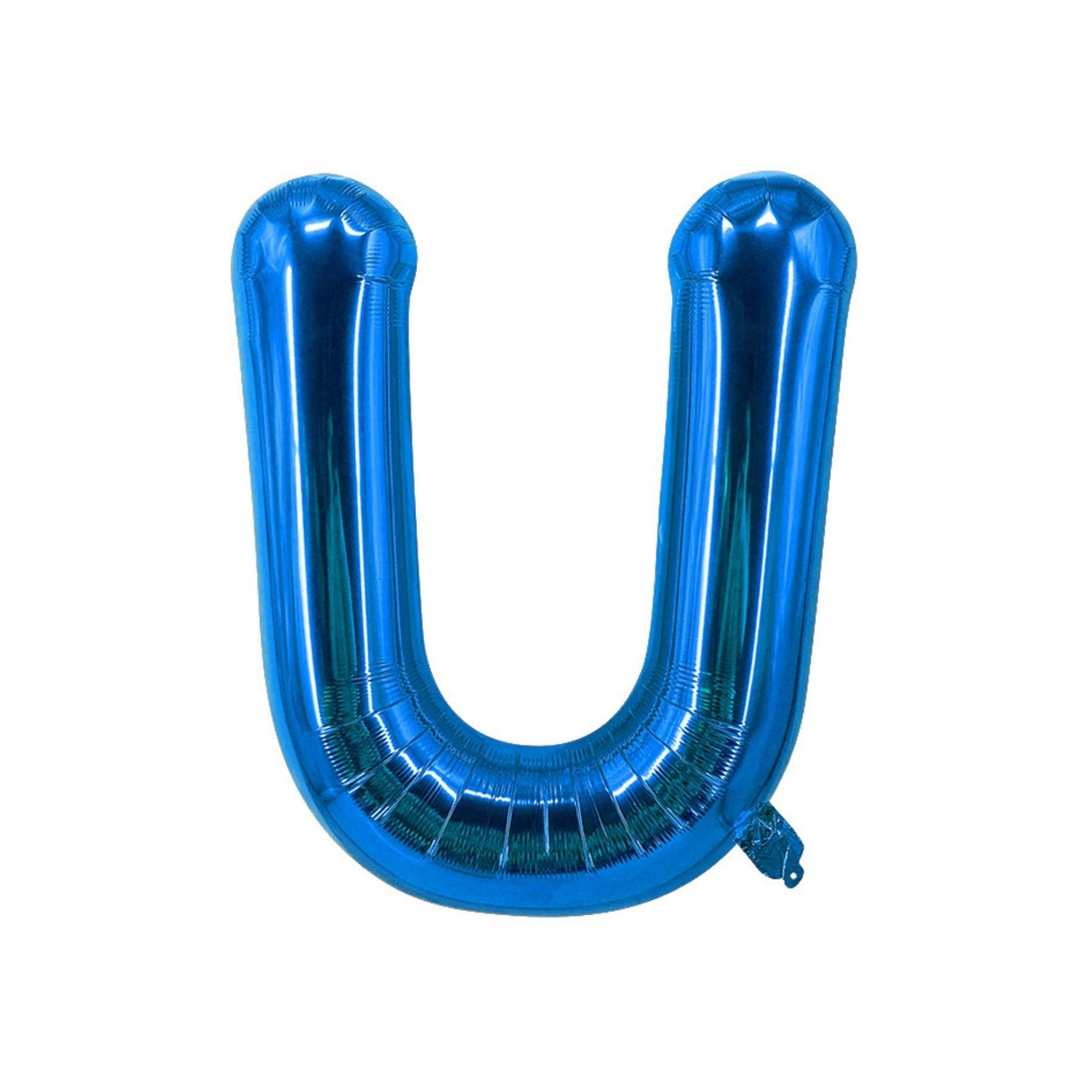 Buchstabenballon U Blau Geburtstagsparty Ballon Folienballon 80cm
