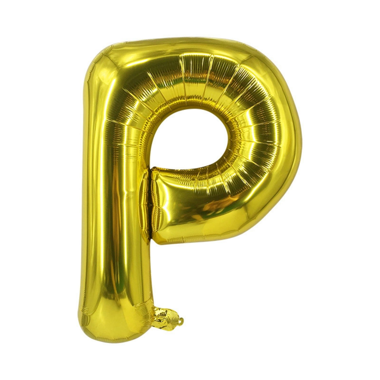 Buchstabenballon P Golden Geburtstagsparty Ballon Folienballon 40cm