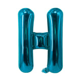 Buchstabenballon H Blau Geburtstagsparty Ballon Folienballon 40cm