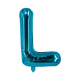 Buchstabenballon L Blau Geburtstagsparty Ballon Folienballon 40cm