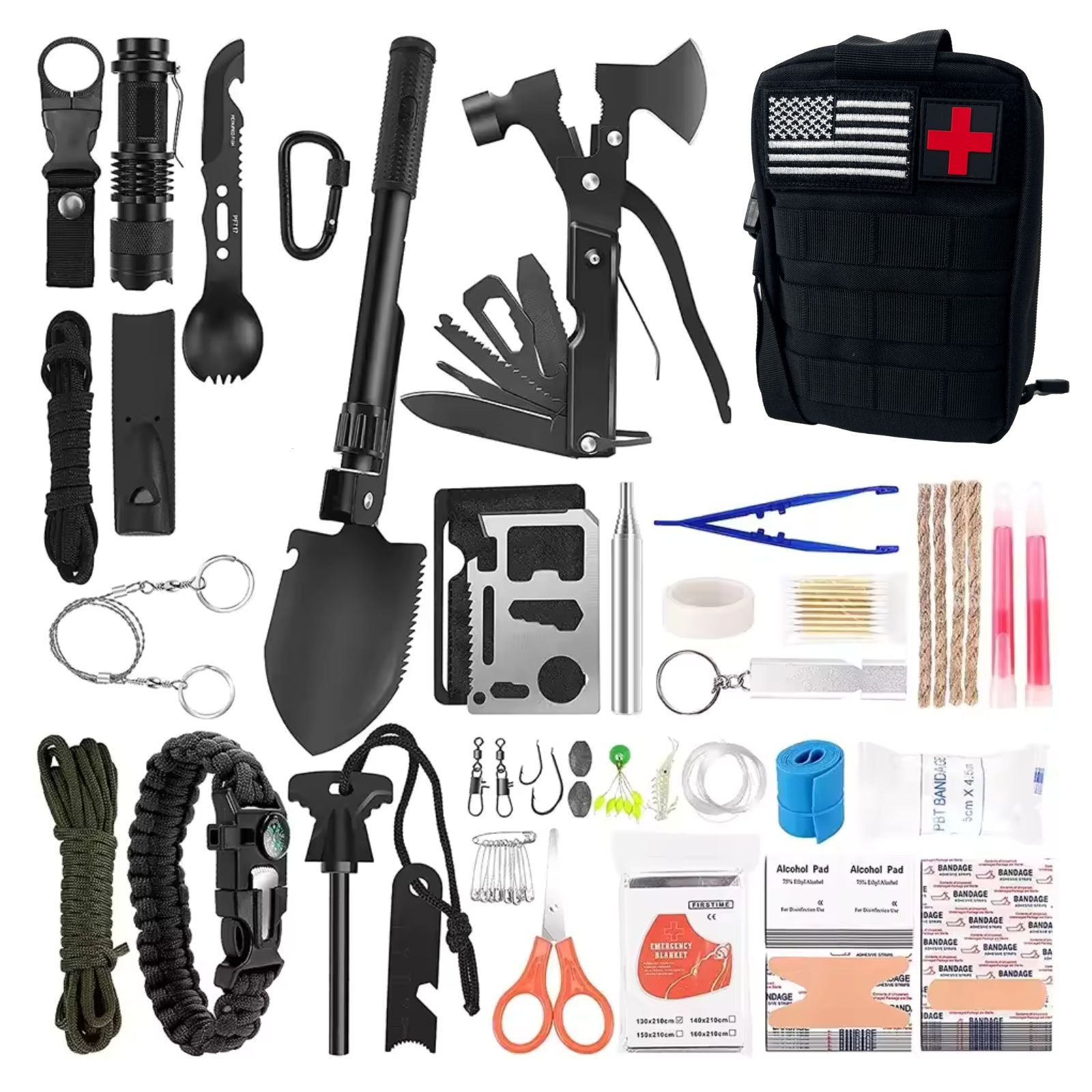 Survival rucksack set Clearance