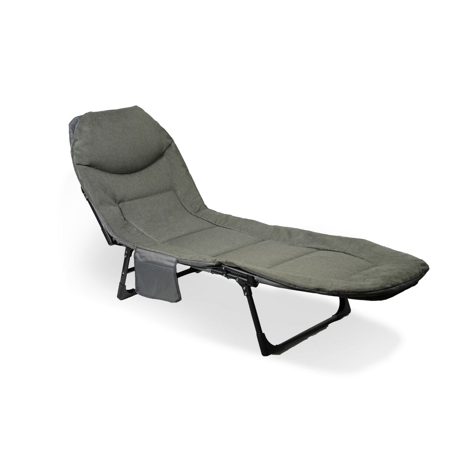 Campingliege Outdoor-Liege Feldbett Sonnenliege Klappbett –