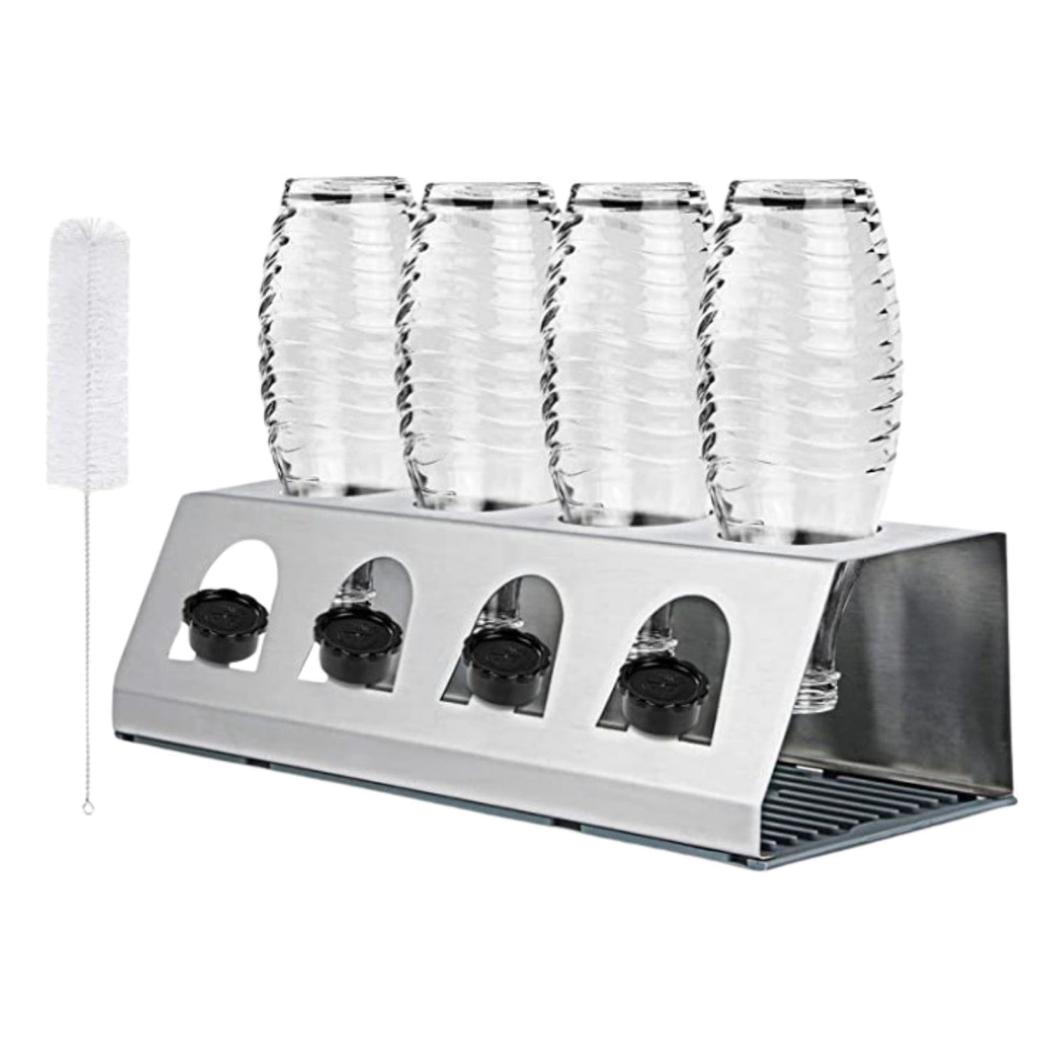 Flaschenhalter für SodaStream-Flaschen Abtropfgestell Abtropfhalter Ab –