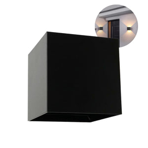 LED-Wandleuchte Wandlampe Up-Down-Wandleuchte Fassadenleuchte Wandstrahler