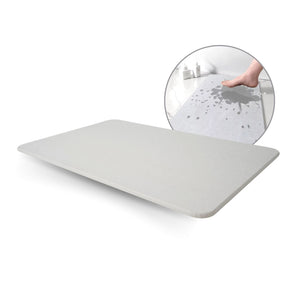 Kieselgur-Matte fürs Badezimmer Stein-Badematte Diatomit-Fussmatte Badvorleger