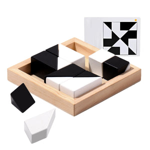 Holz-Puzzle für Kinder Holzblock-Puzzle Lernspielzeug Pädagogisches Spielzeug