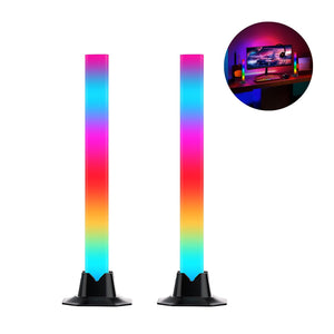 2er Set LED-Umgebungslicht Stehlampe Hintergrund-Beleuchtung Desktop-Licht